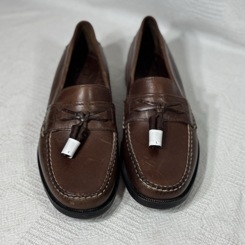 Eastland Men's‎ Classic Brown New Leather Loafers Size 10D Casual Dress Shoes